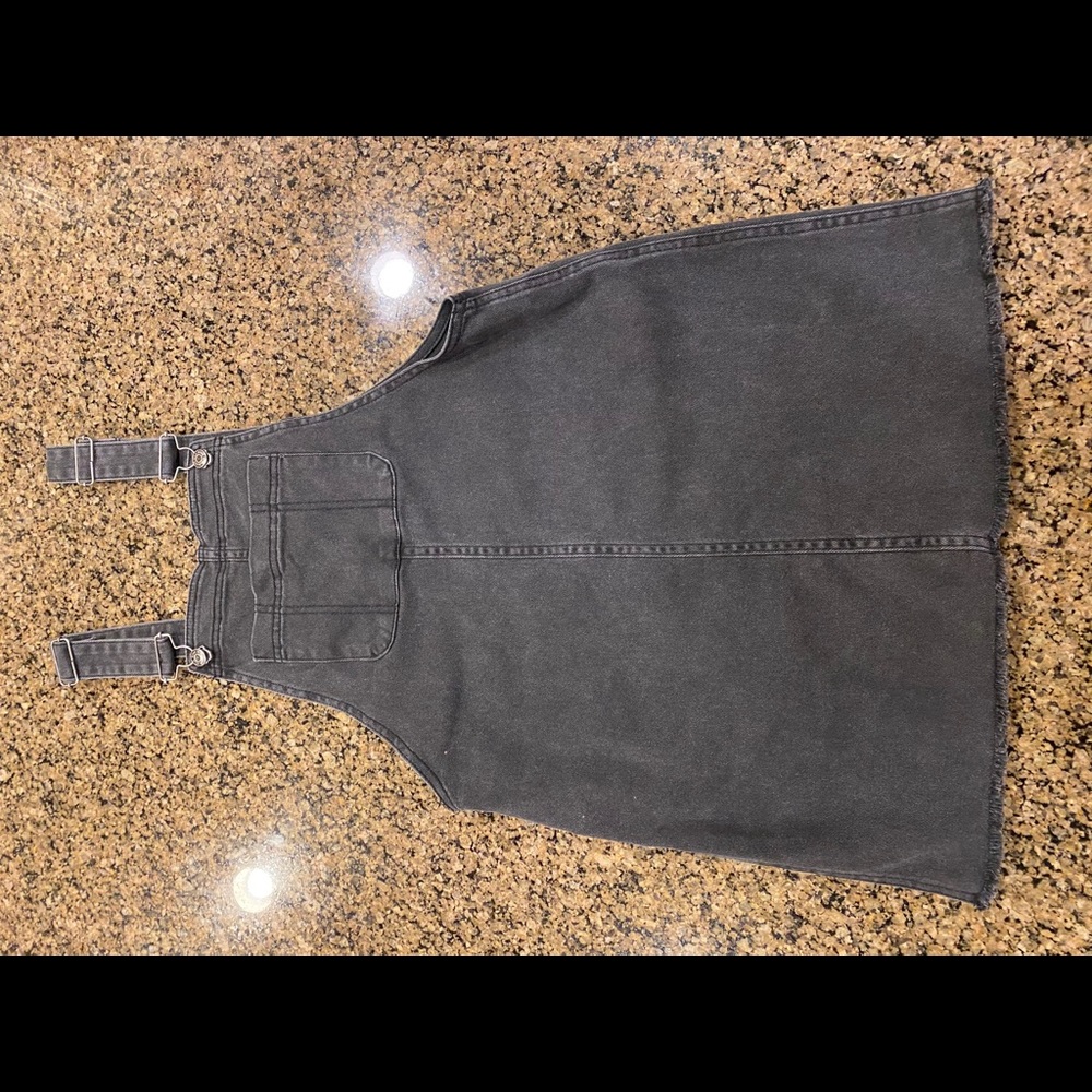 Denim Overall Dress